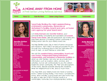 Tablet Screenshot of ahomeawayfromhome.com